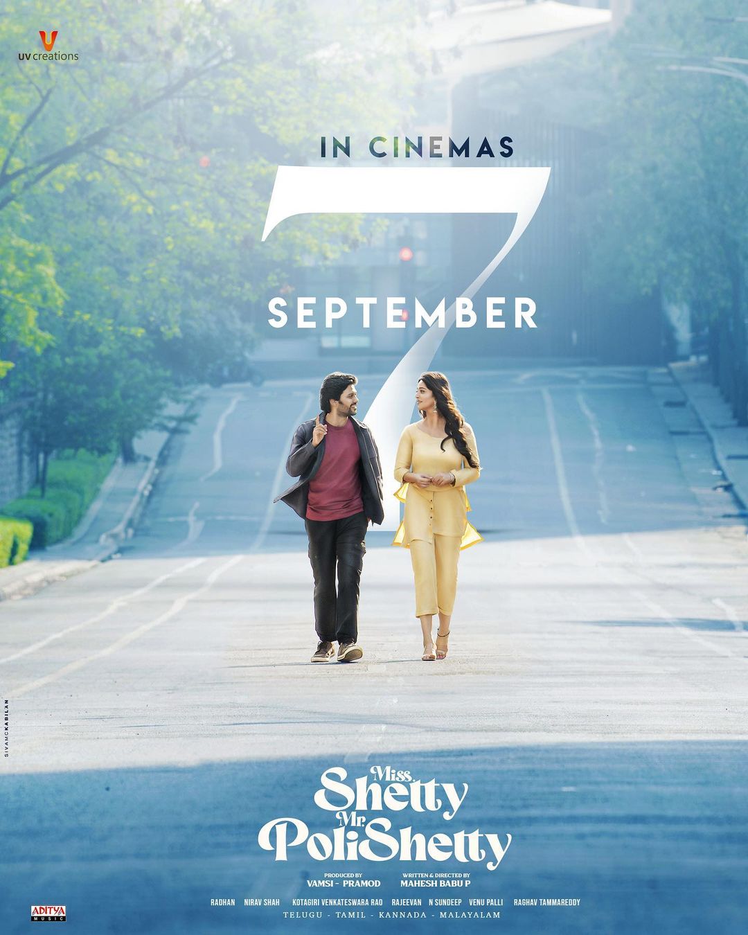 Miss Shetty Mr Polishetty Movie Poster