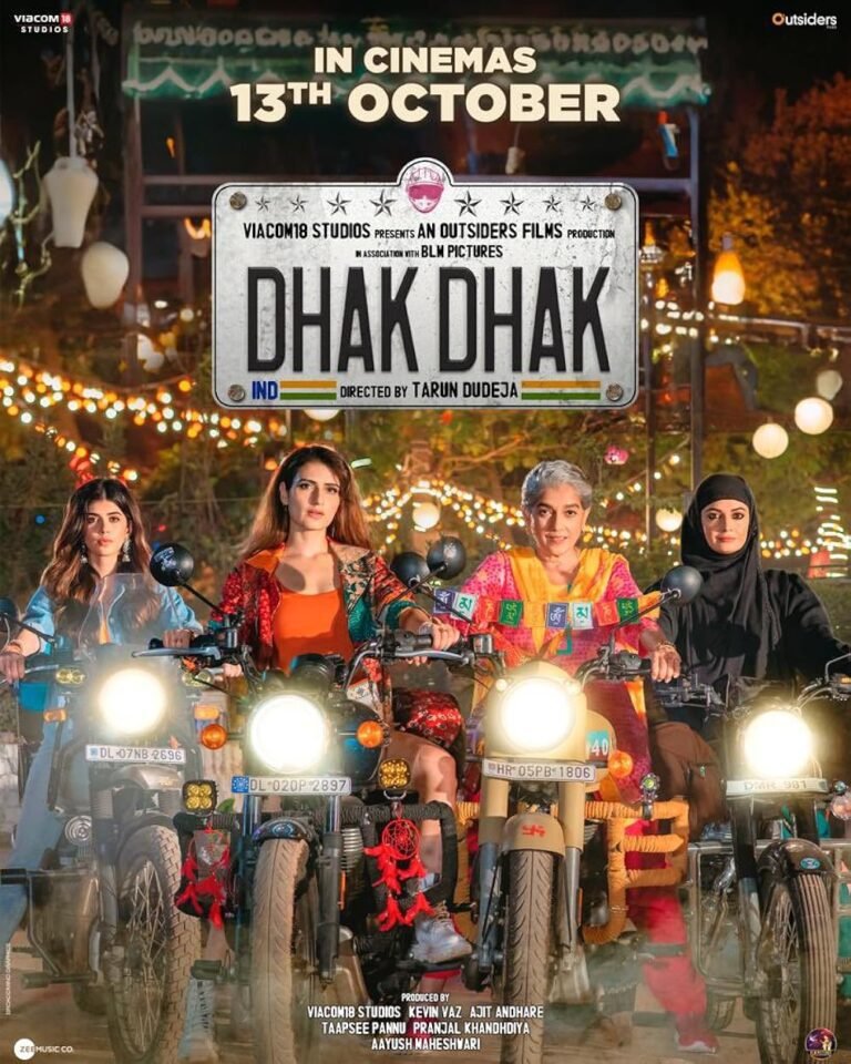 Dhak Dhak Movie Poster