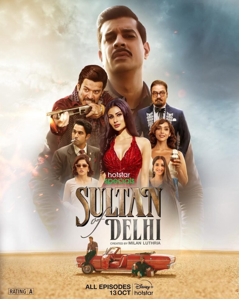 Sultan Of Delhi Web Series Poster