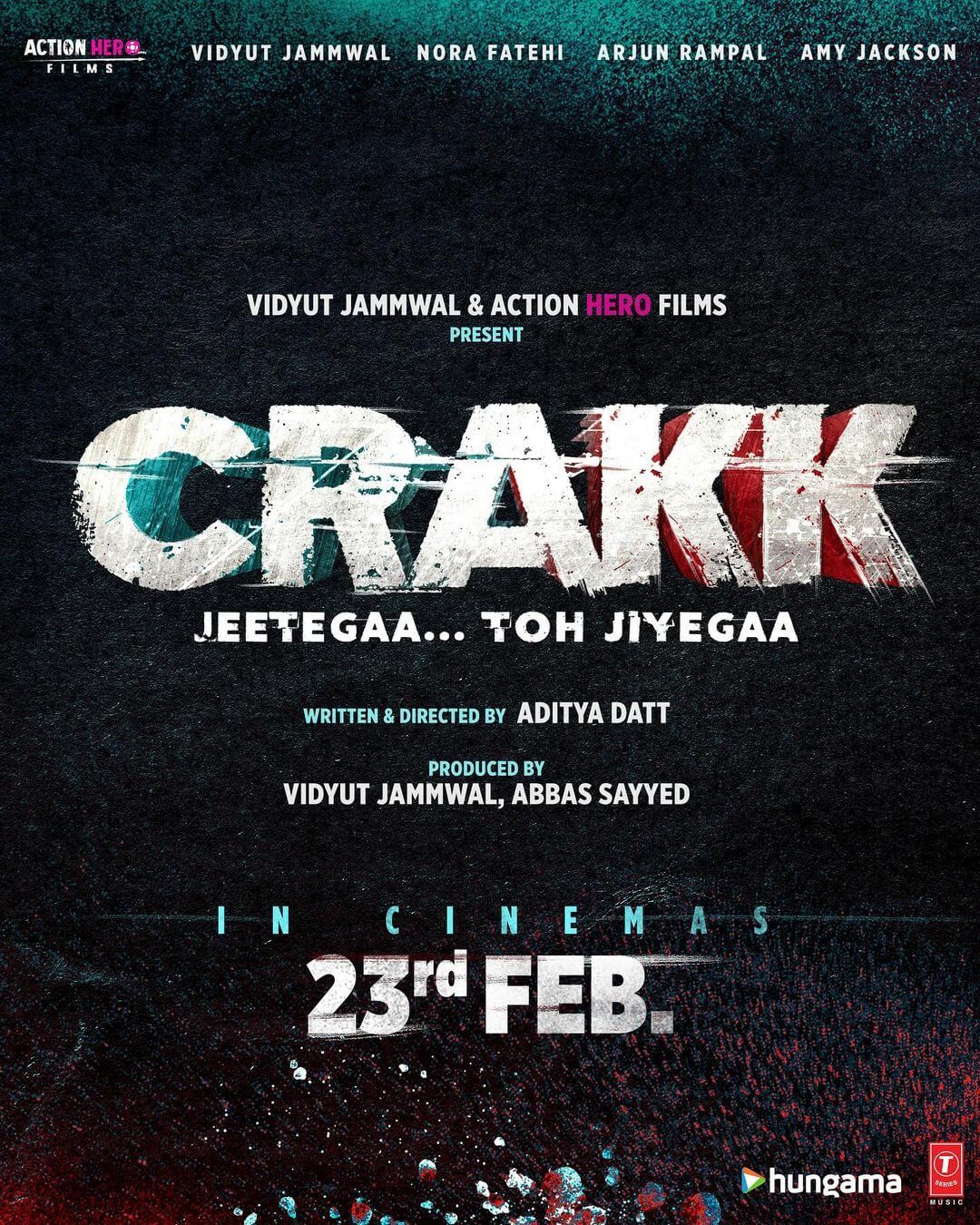 CRAKK Jeetegaa Toh Jiyegaa Movie Poster