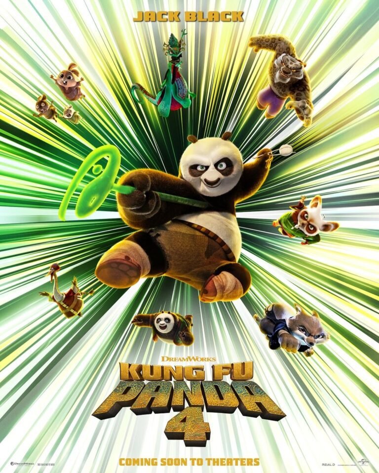 Kung Fu Panda 4 Movie Poster