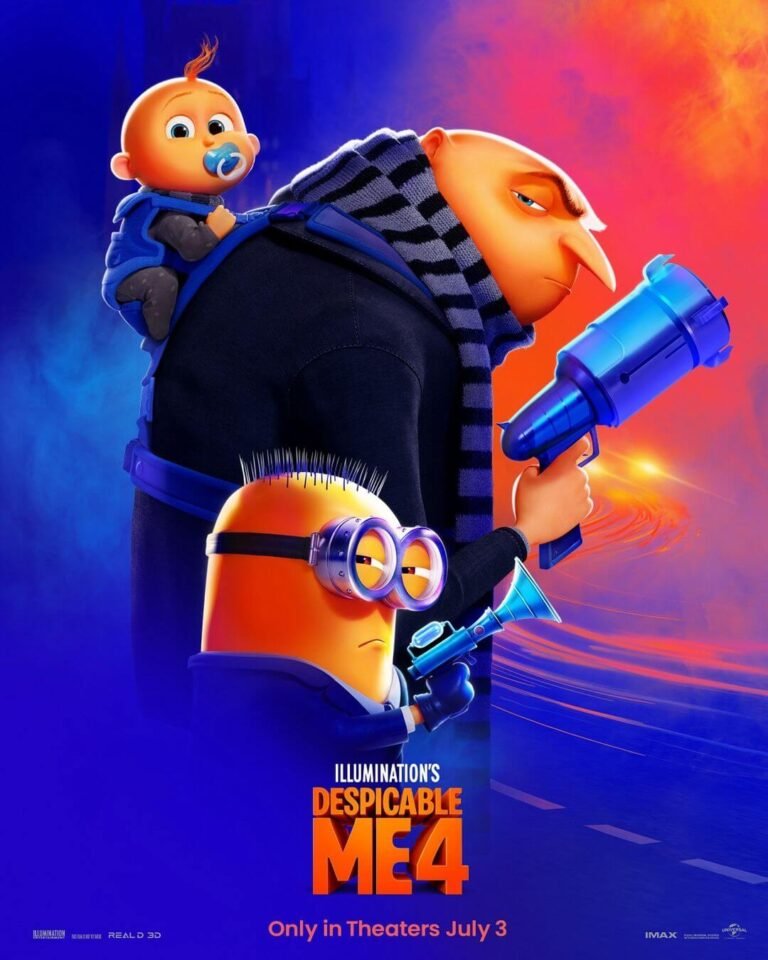 Despicable Me 4 Movie Poster