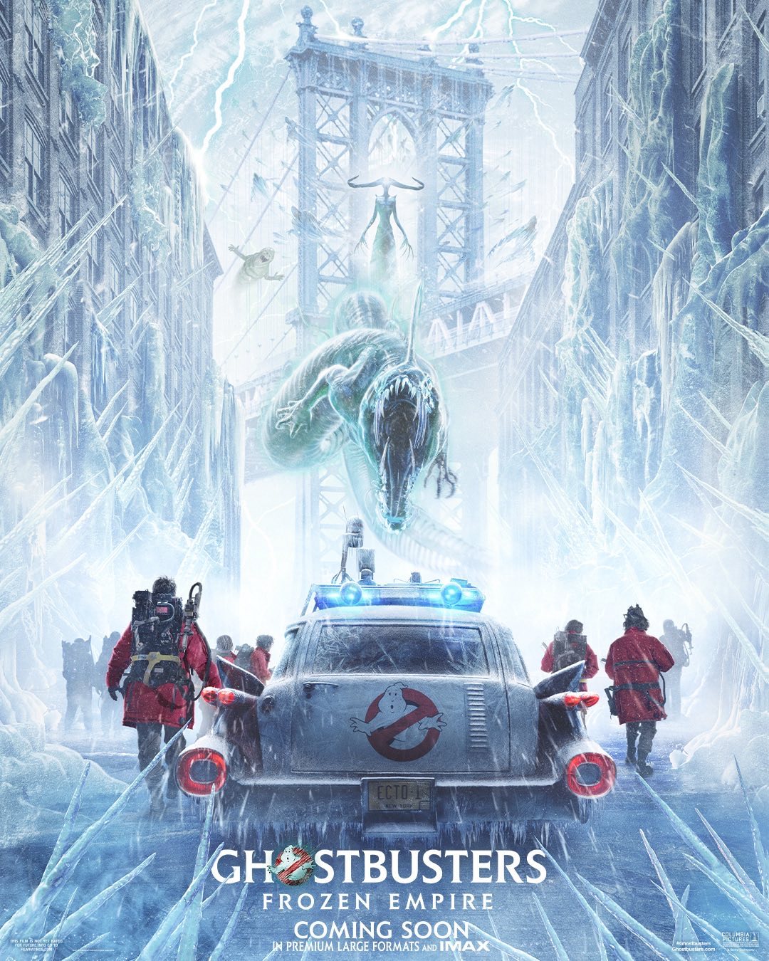 Ghostbusters Frozen Empire Movie Poster