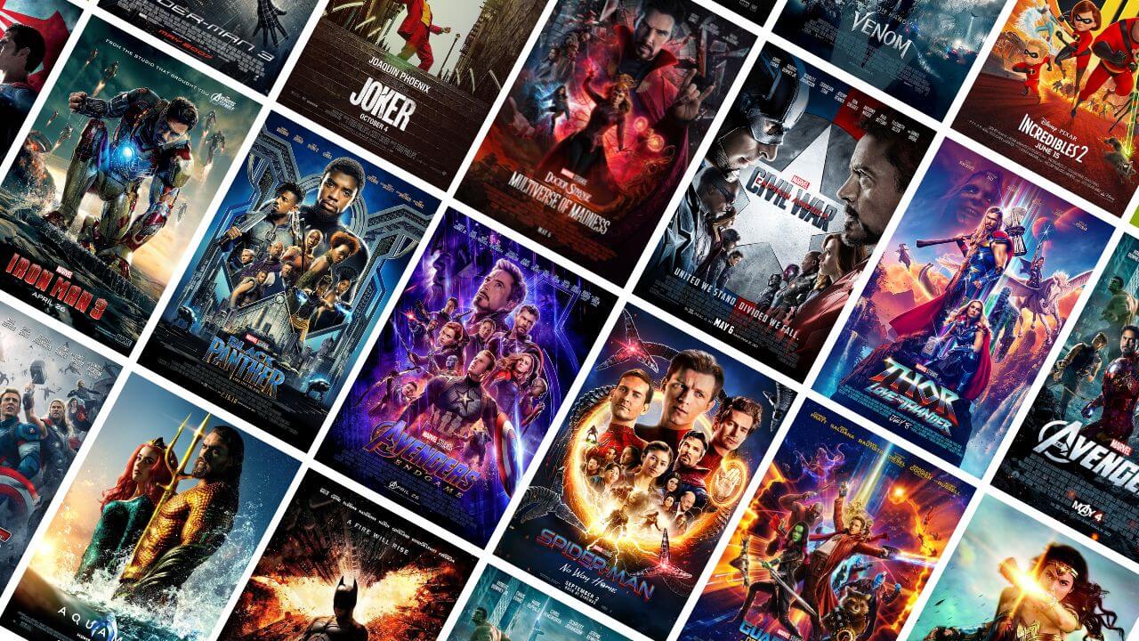 Read more about the article Top 50 Highest Grossing Superhero Movies Of All Time