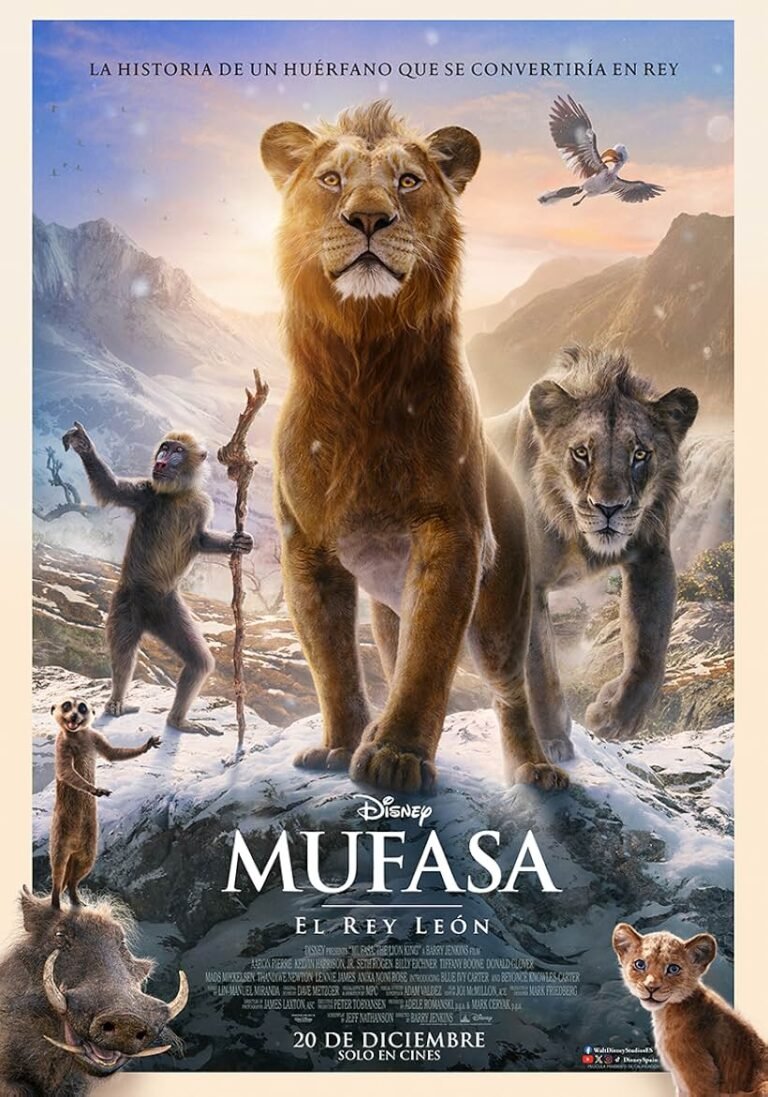 Mufasa: The Lion King Movie Poster