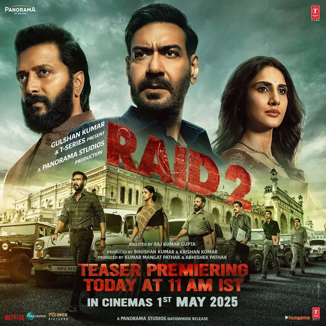 Raid 2 Movie (2025): Release Date, Cast, Story, Photos, Trailer, Budget, Box Office & Everything You Need to Know 1 Raid 2 Movie (2025) Release Date, Cast, Story, Photos, Trailer, Budget, Box Office & Everything You Need to Know