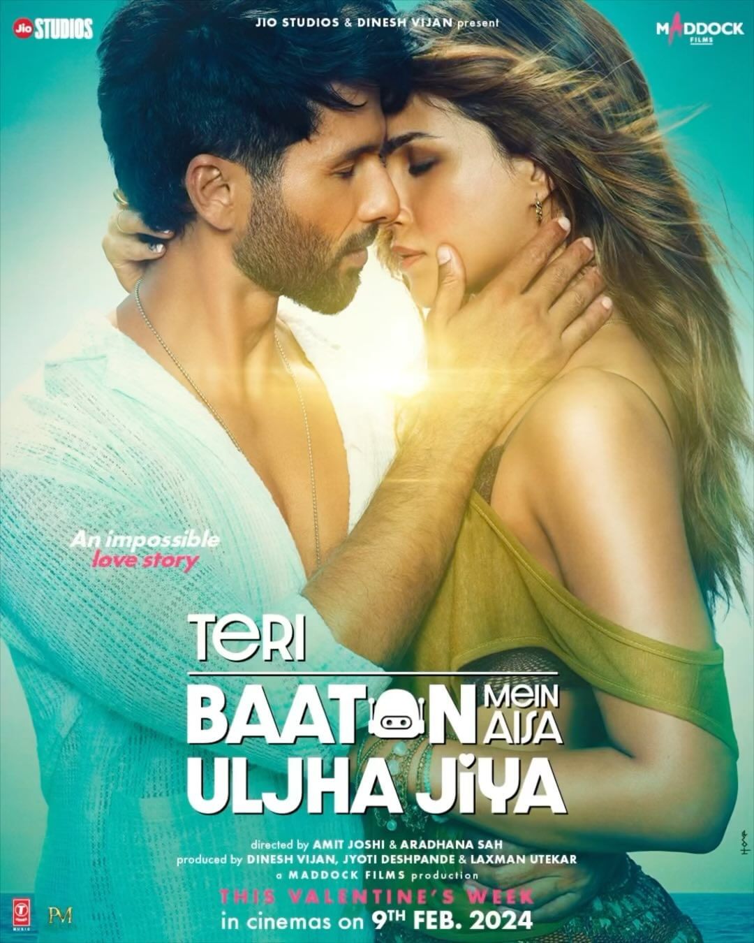 Teri Baaton Mein Aisa Uljha Jiya Movie Poster