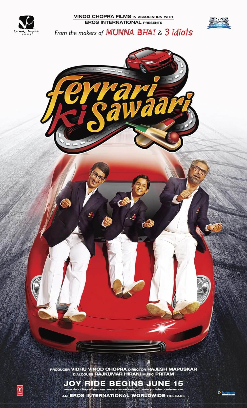 Ferrari Ki Sawaari Movie Poster
