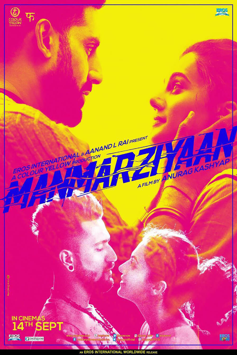 Manmarziyan Movie Poster