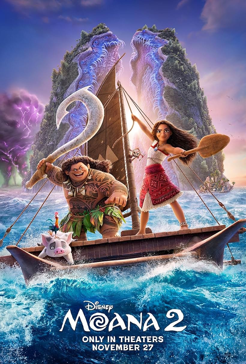New and Upcoming Most Anticipated Sequels, Prequels, and Spin-Offs Movies in 2024, 2025 3 Moana 2 Movie Poster