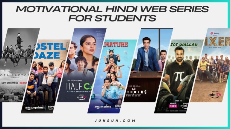 27 Motivational Hindi Web Series for Students