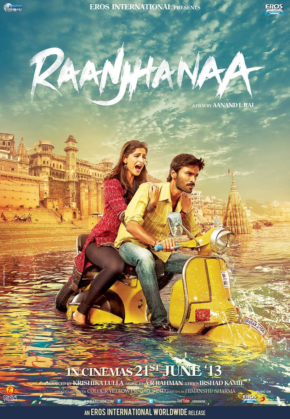 Raanjhanaa Movie Poster