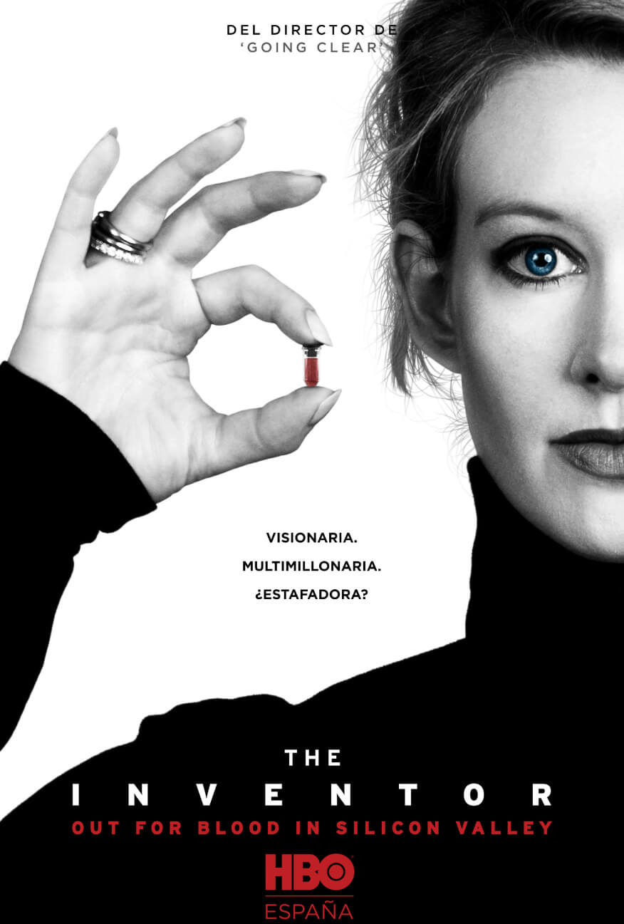 The Inventor Out for Blood in Silicon Valley Movie Poster