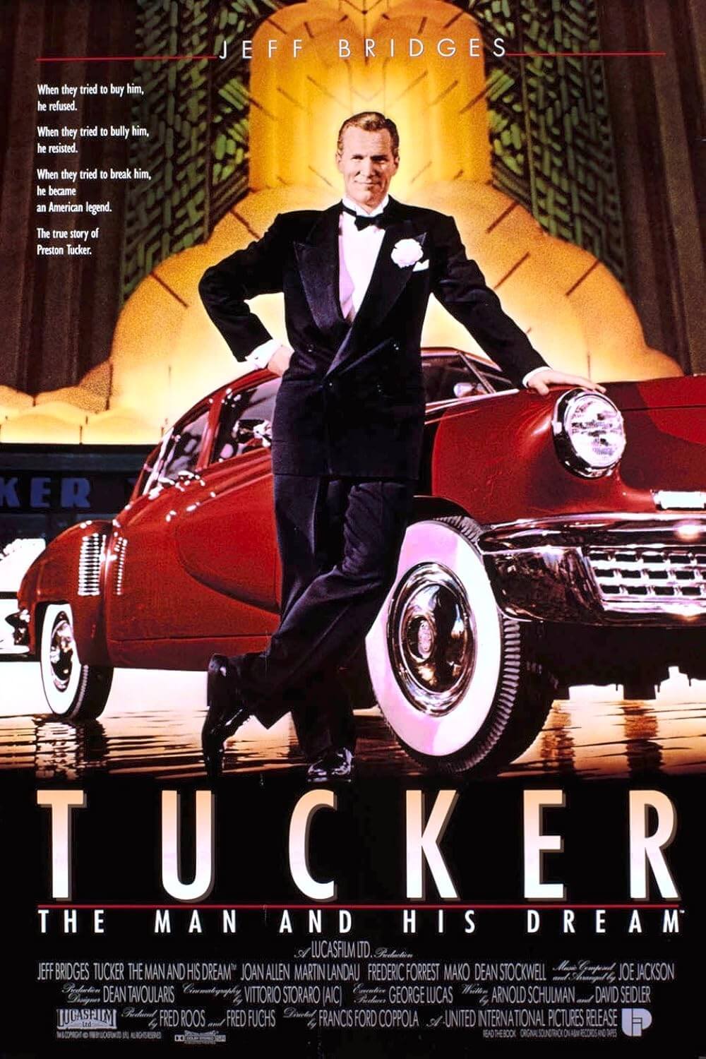 Tucker The Man and His Dream Movie Poster