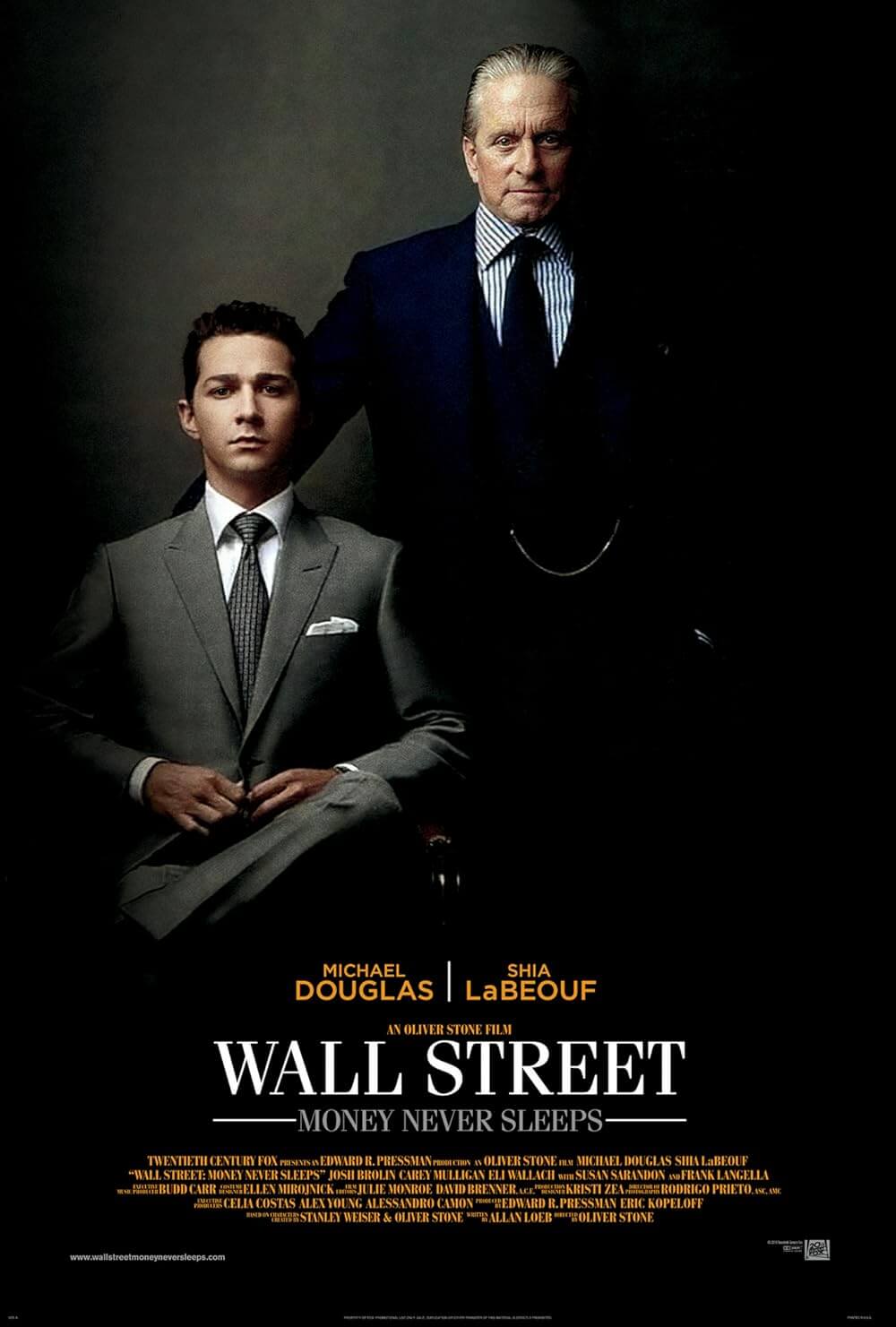 Wall Street Money Never Sleeps Movie Poster