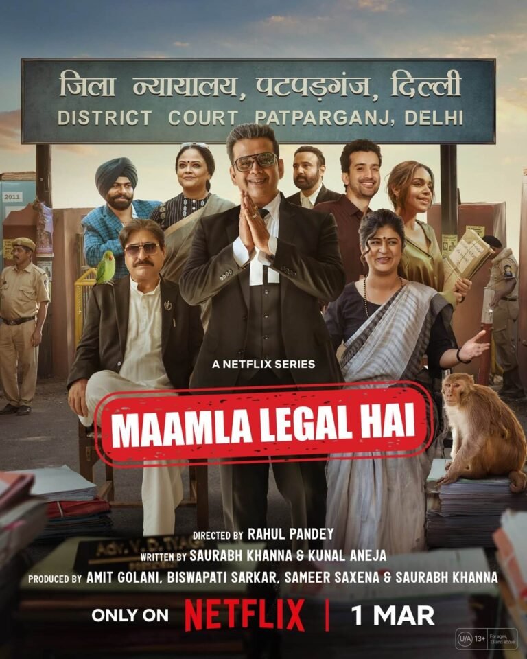 Maamla Legal Hai Web Series Poster