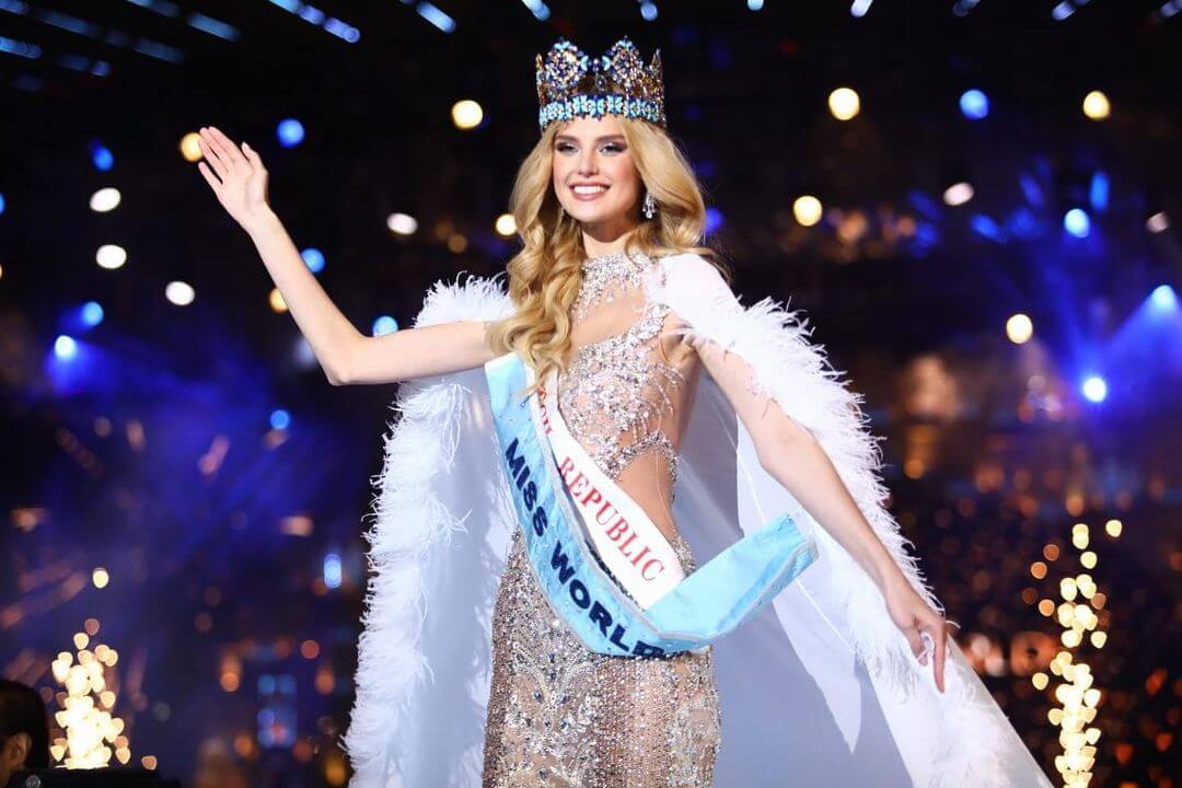 Miss World 2023 winner Krystyna Pyszková (Czech Republic)
