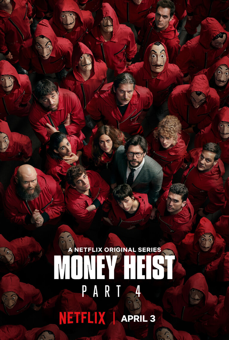 Money Heist Part 4 TV Series Poster