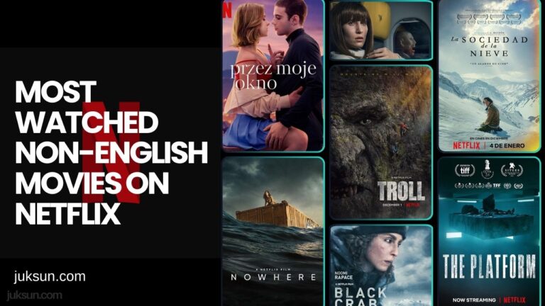 Top 10 Most Watched Non-English Movies on Netflix of All Time