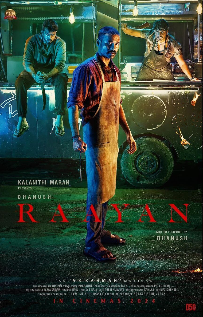 Raayan Movie Poster