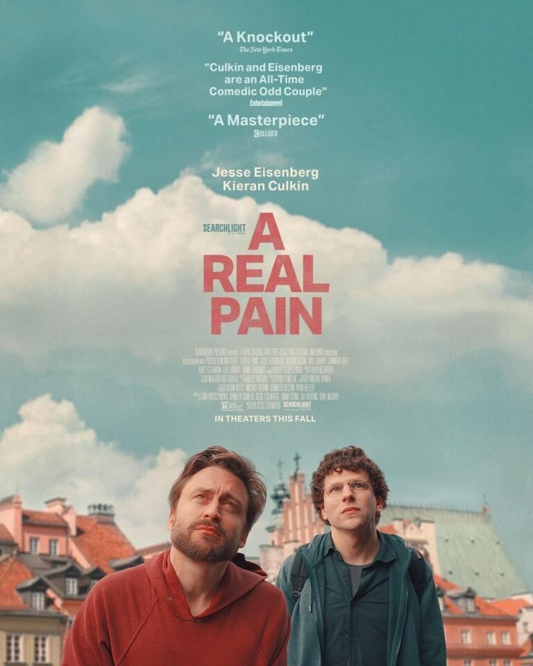 A Real Pain Movie Poster