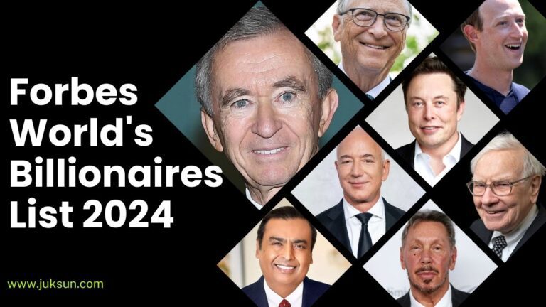 Top 100 Forbes World’s Billionaires List 2024