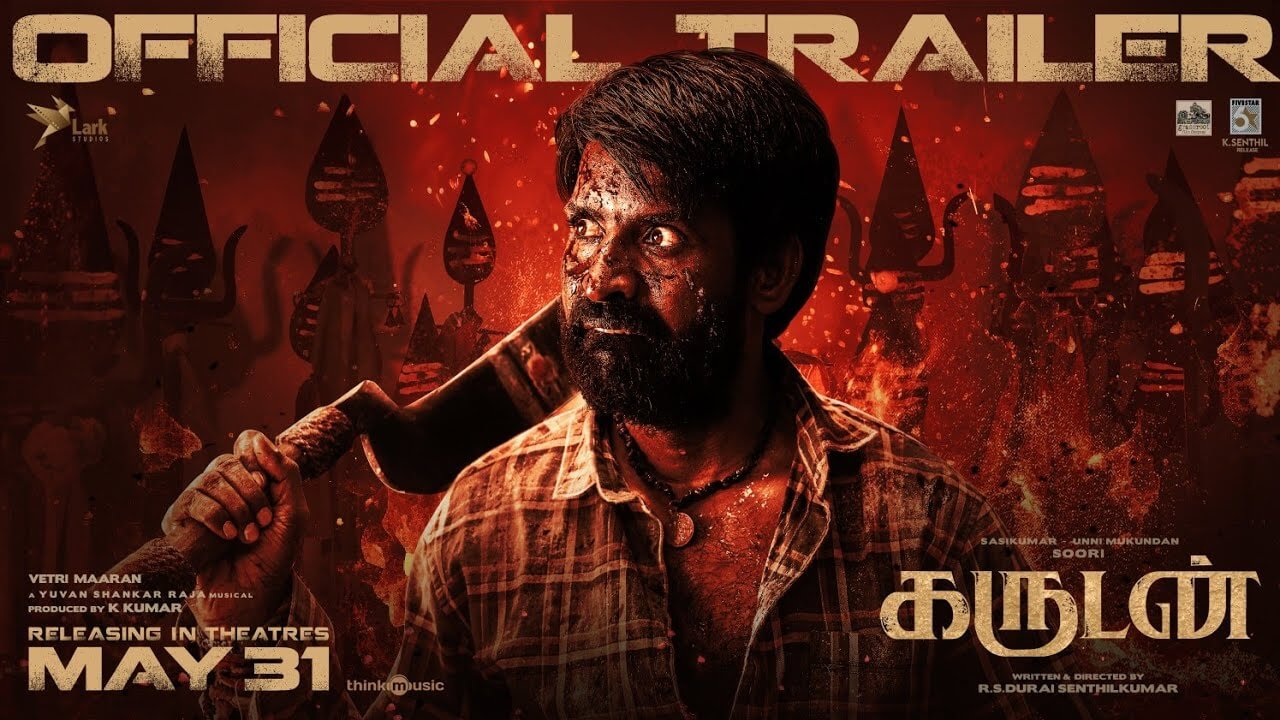 'Garudan' Trailer: Soori is back with another Action-packed drama