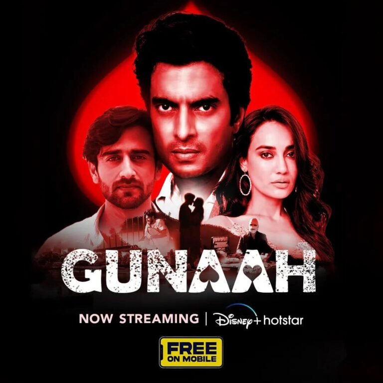 Gunaah Web Series Poster