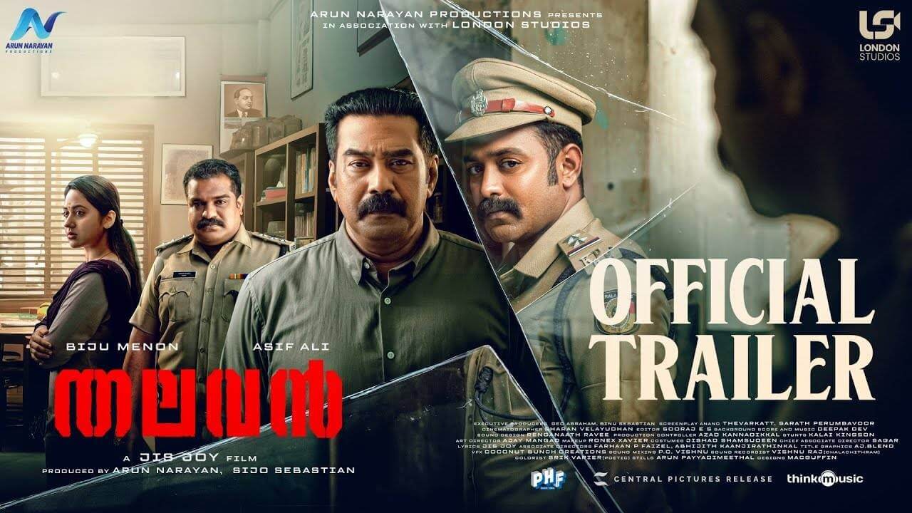 'Thalavan' Trailer: Intense Cop Drama Between Biju Menon and Asif Ali