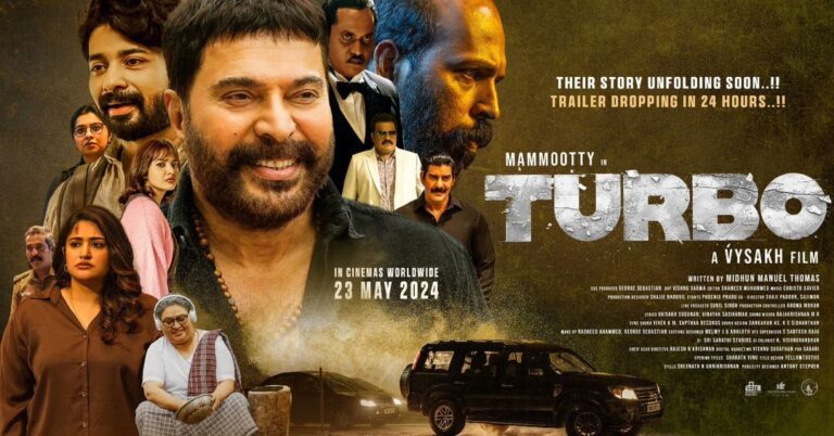 ‘Turbo’ Trailer: Mammootty and Raj B. Shetty Engage in Electrifying Action Showdown