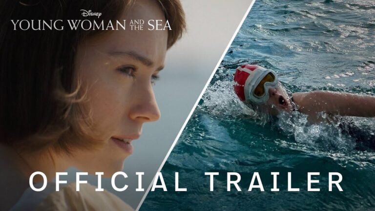 Young Woman and the Sea Trailer: Daisy Ridley Swims the English Channel in Disney’s Inspiring True Story