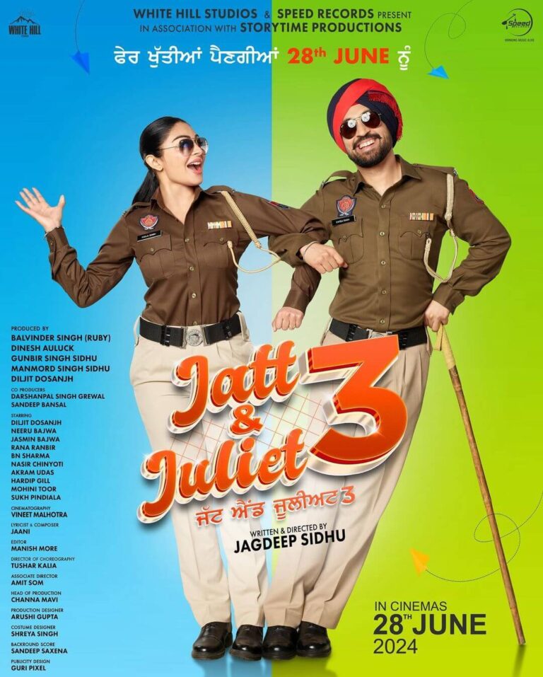 ‘Jatt & Juliet 3’ Trailer: Diljit Dosanjh and Neeru Bajwa Reunite for the Highly Anticipated