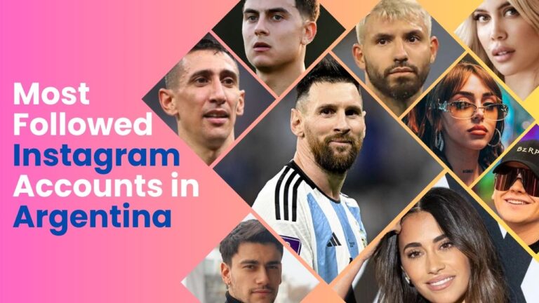 Most Followed Instagram Accounts in Argentina