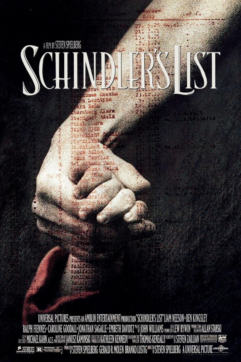 Schindler's List Movie Poster