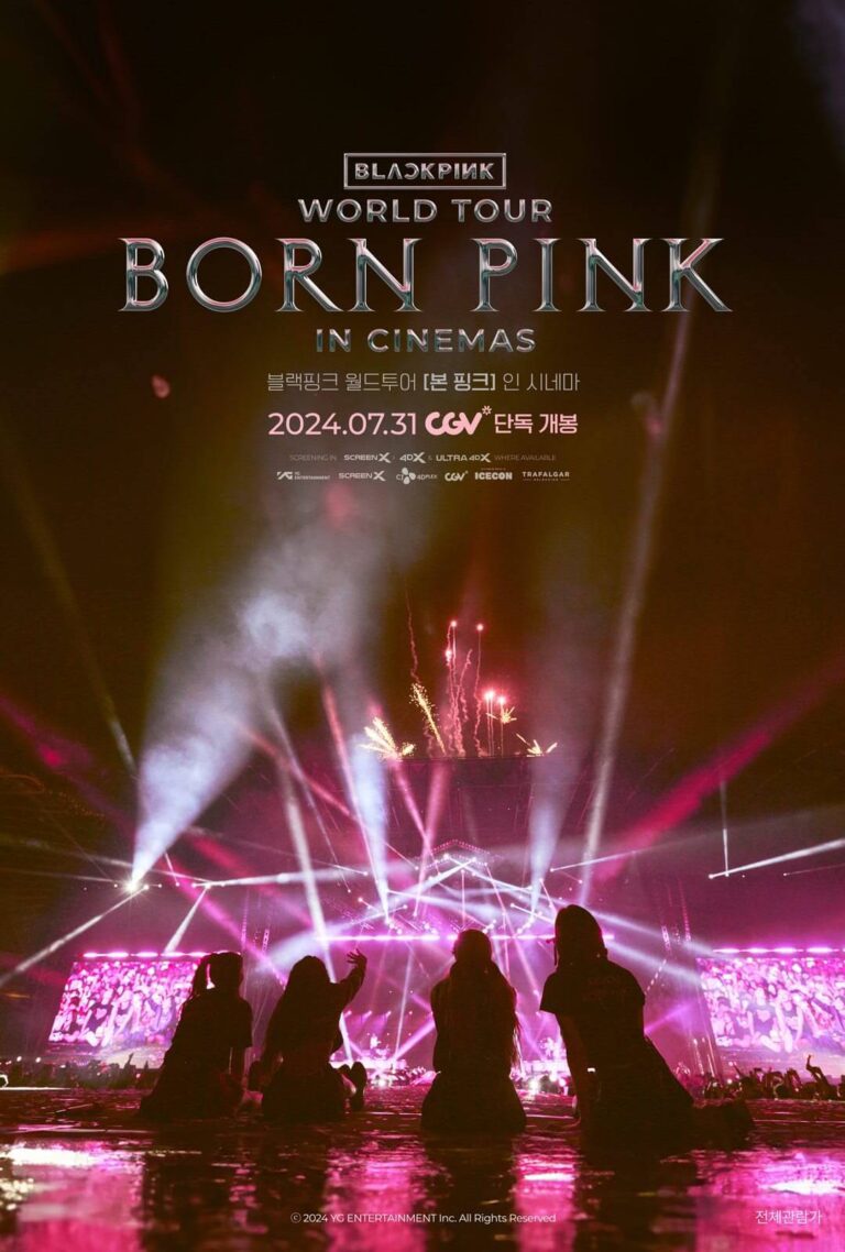 Blackpink World Tour [Born Pink] In Cinemas Poster