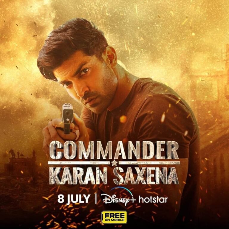 Commander Karan Saxena Movie Poster