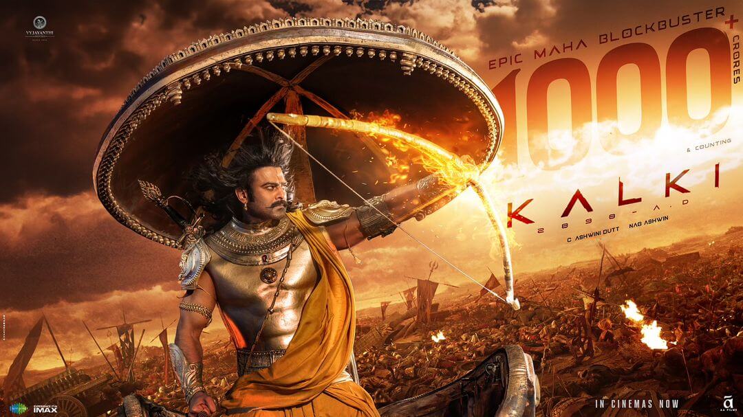 Nag Ashwin's 'Kalki 2898 AD' Crosses ₹1000 Crore Worldwide