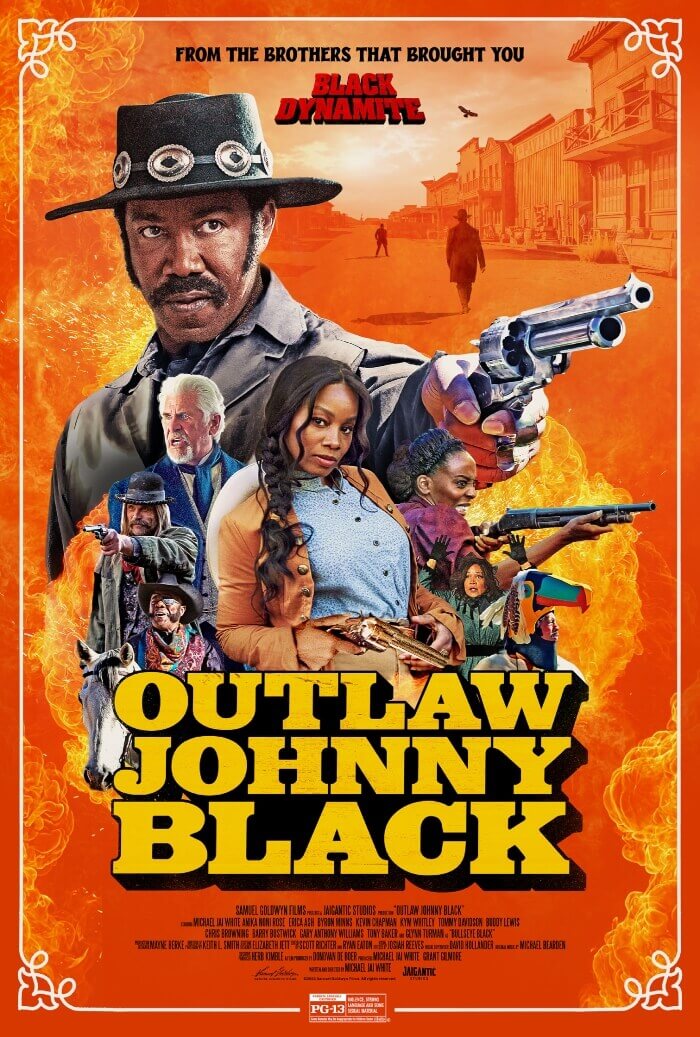 Outlaw Johnny Black Movie Poster