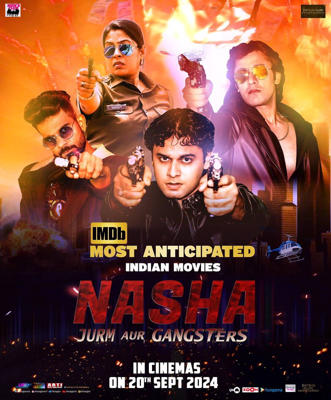 Nasha Jurm Aur Gangsters Movie Poster