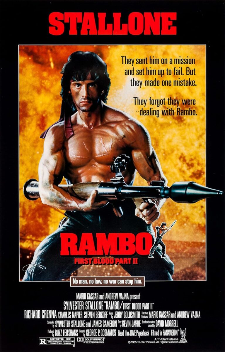 Rambo: First Blood Part II Movie Poster