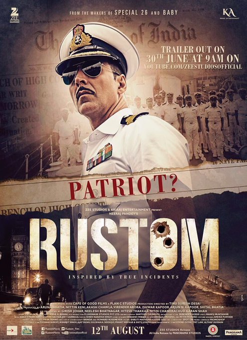 Rustom Movie Poser