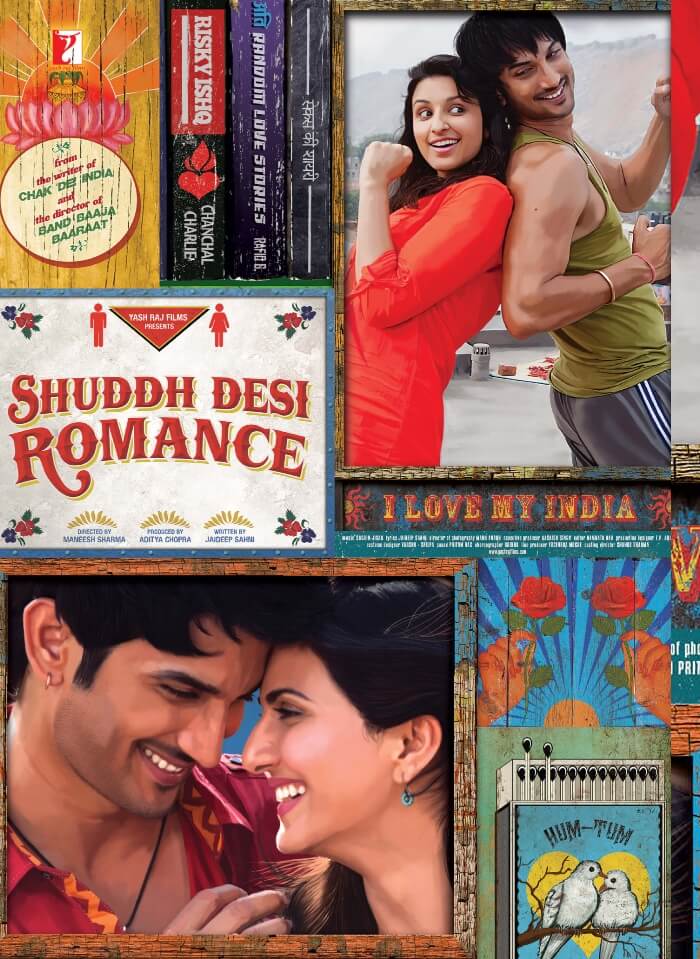 Shuddh Desi Romance Movie Poster