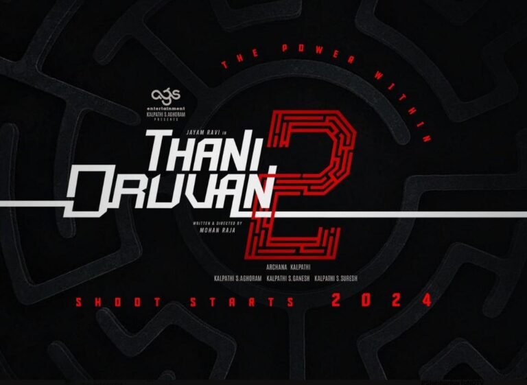 Thani Oruvan 2 Movie Poster