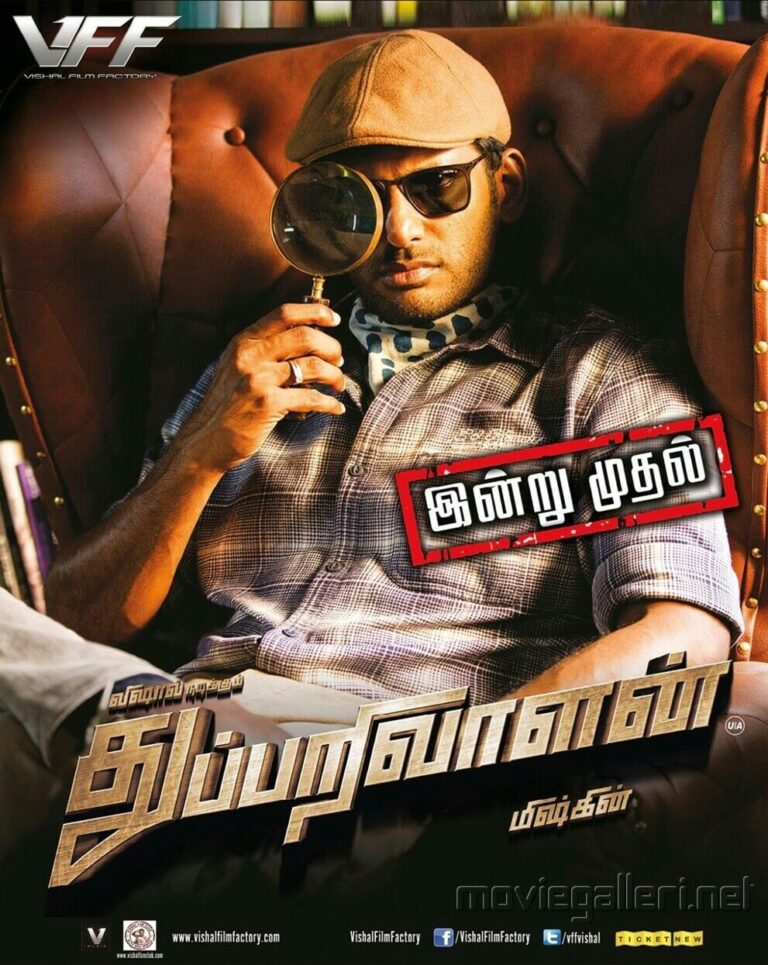 Thupparivaalan Movie Poster