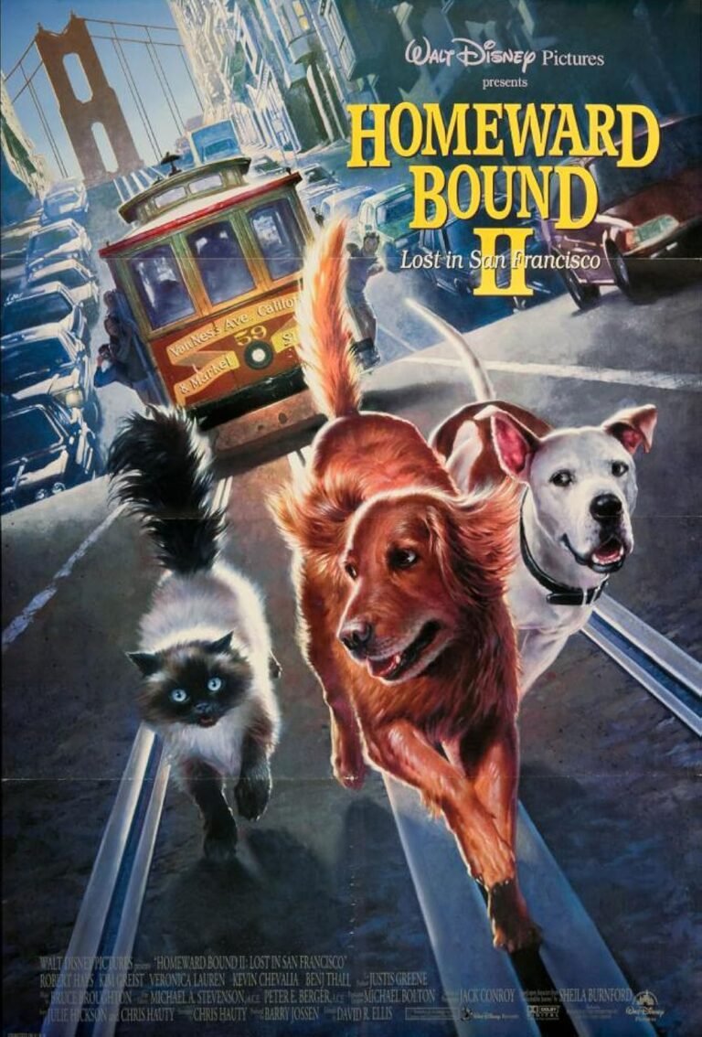 Homeward Bound II Lost in San Francisco Movie Poster