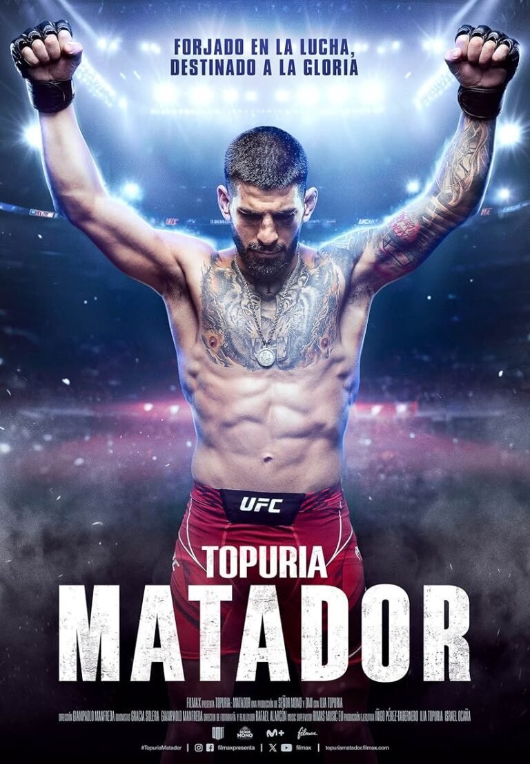 Topuria Matador Poster