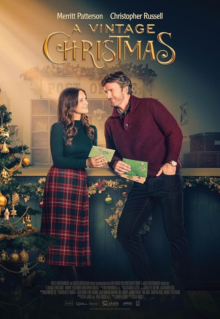 A Vintage Christmas Movie Poster