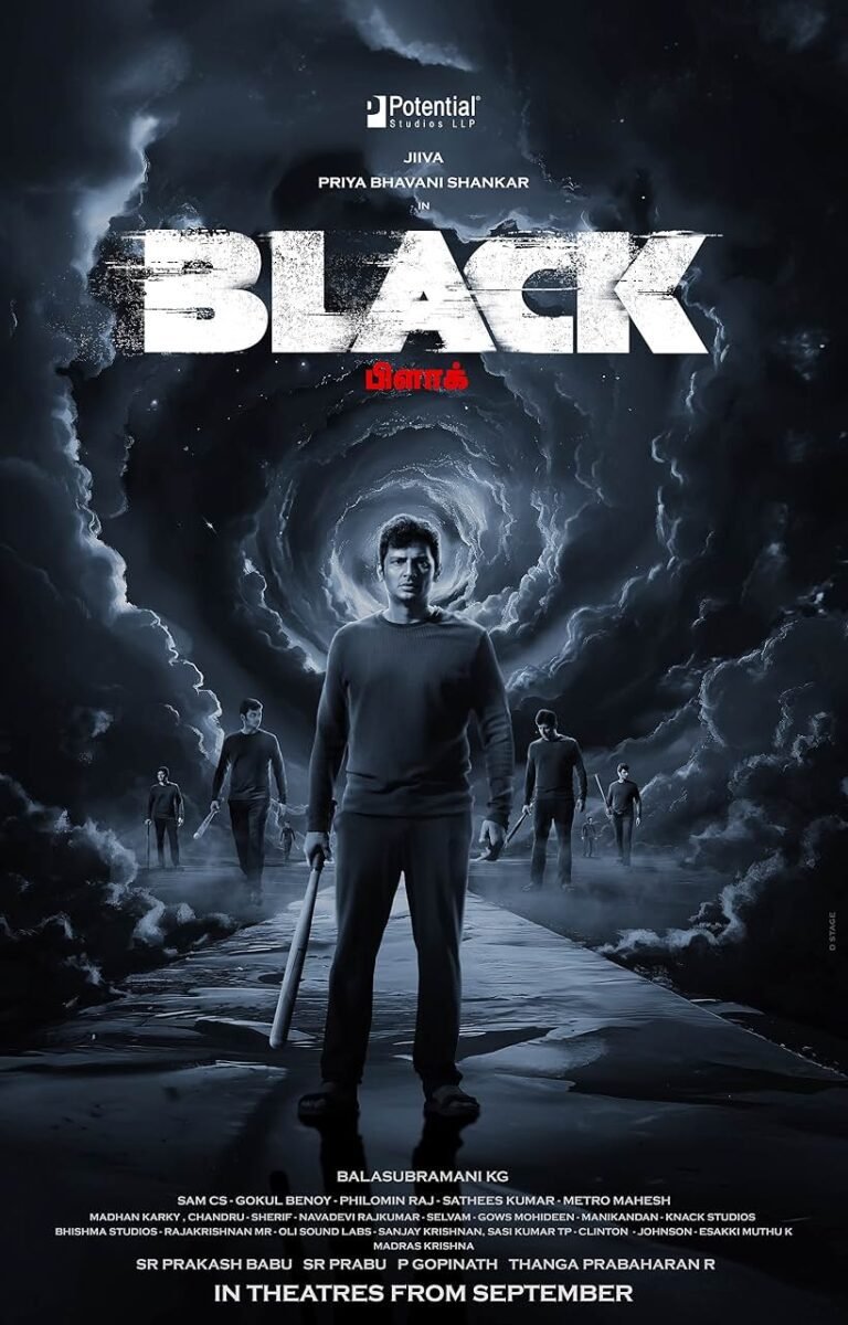Black Movie Poster Tamil