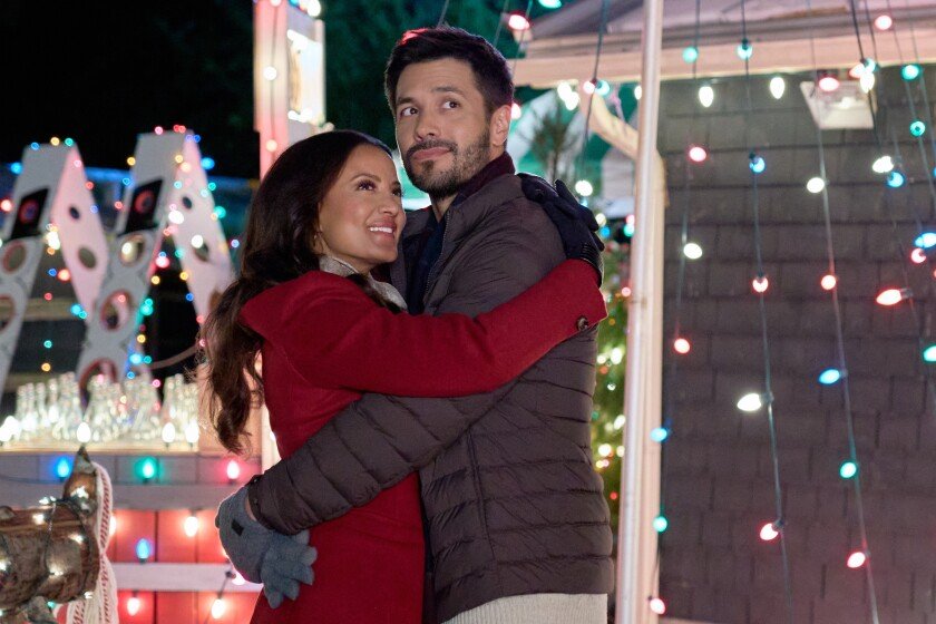 Hallmark Movies and Mysteries' 'Miracles of Christmas' 2024: The Full Schedule 4 Christmas Under the Lights Movie Poster