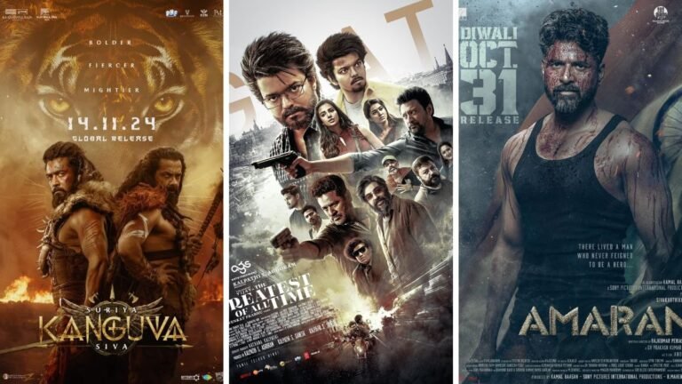 Top 20 Highest Grossing Tamil Movies of 2024 (Tamil Box Office Collection Report & Verdict)
